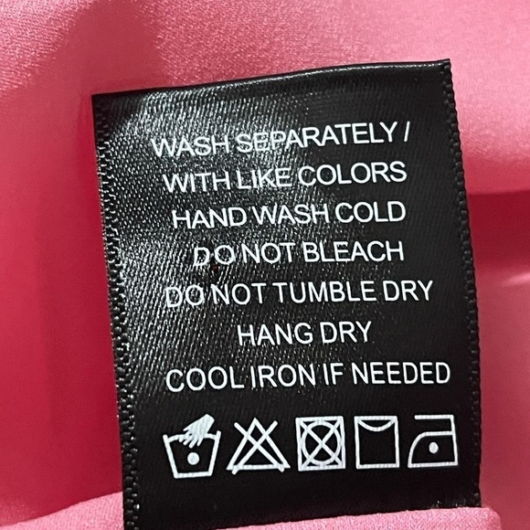 House Of Harlow 1960 Strapless Midi Maxi Dress‎ Orange Pink Psychedelic Small - Picture 13 of 13